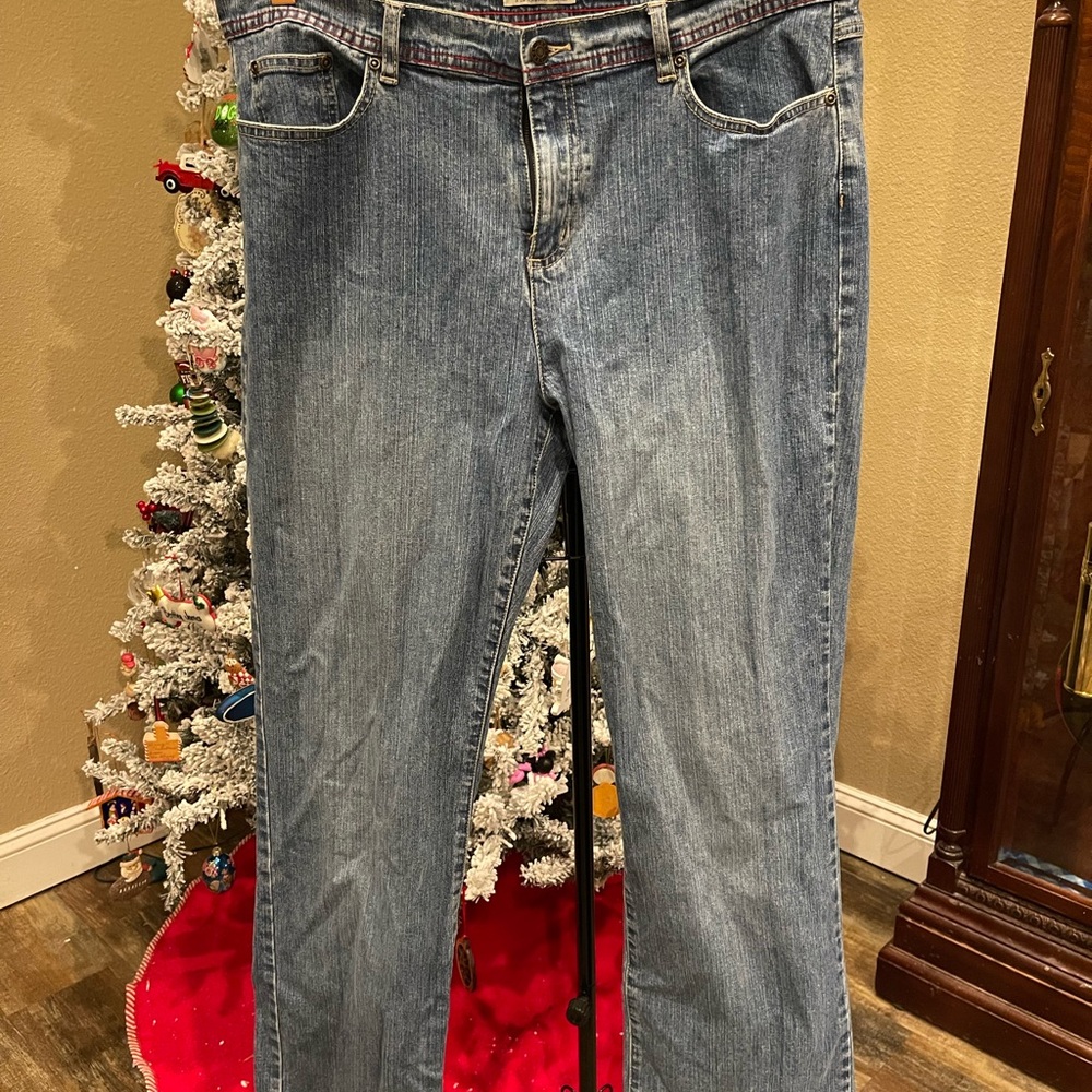 Liz Claiborne Light Blue Straight Leg Jeans